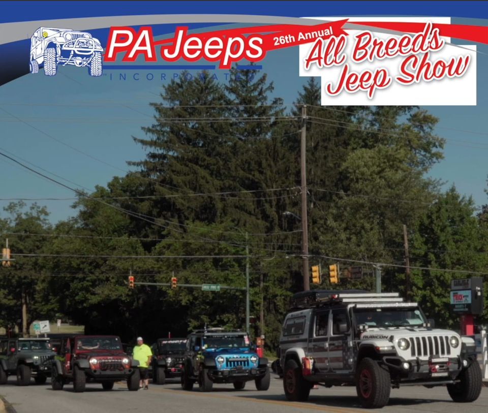 PA Jeeps All Breeds Jeep Show, Carlisle Fairgrounds, July 22 2023