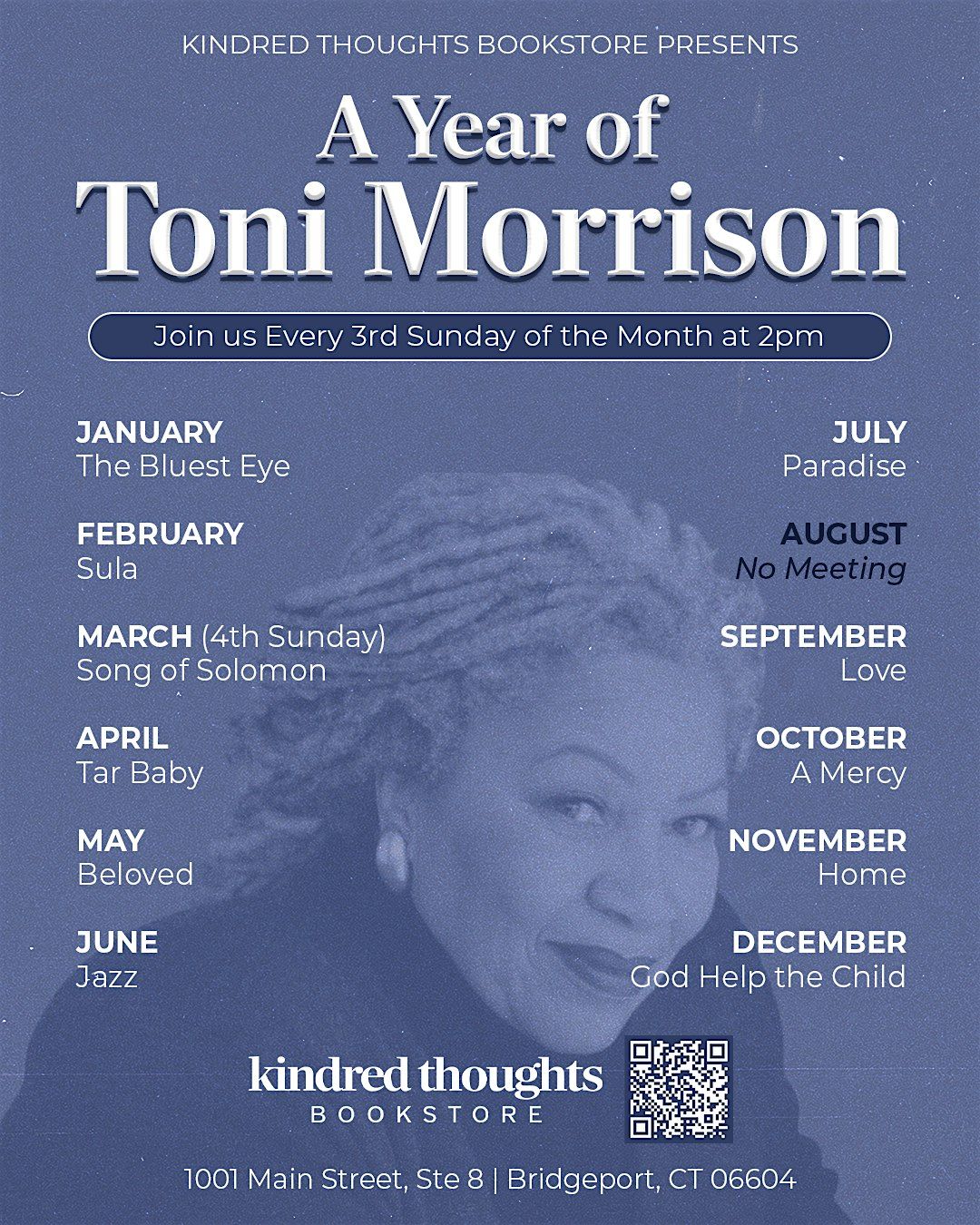 A Year of Toni Morrison: Sula, 15 February | Event in Bridgeport | AllEvents