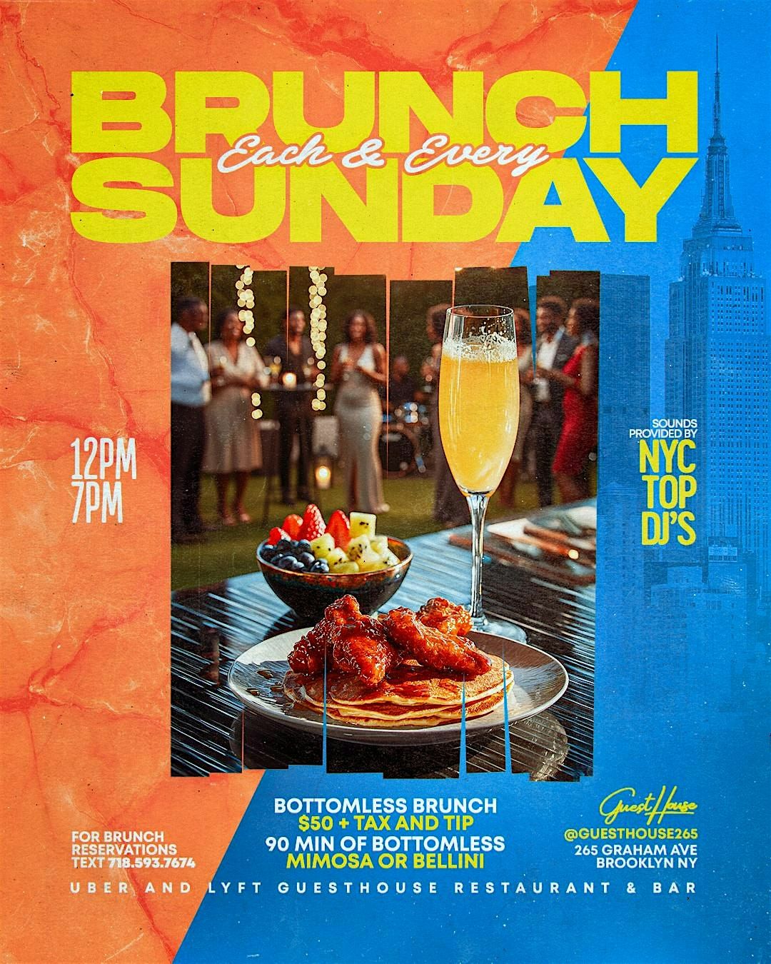 Sunday Brunch & Day Party at GuestHouse – NYC’s #1 Weekly Vibe | Event in Brooklyn | AllEvents