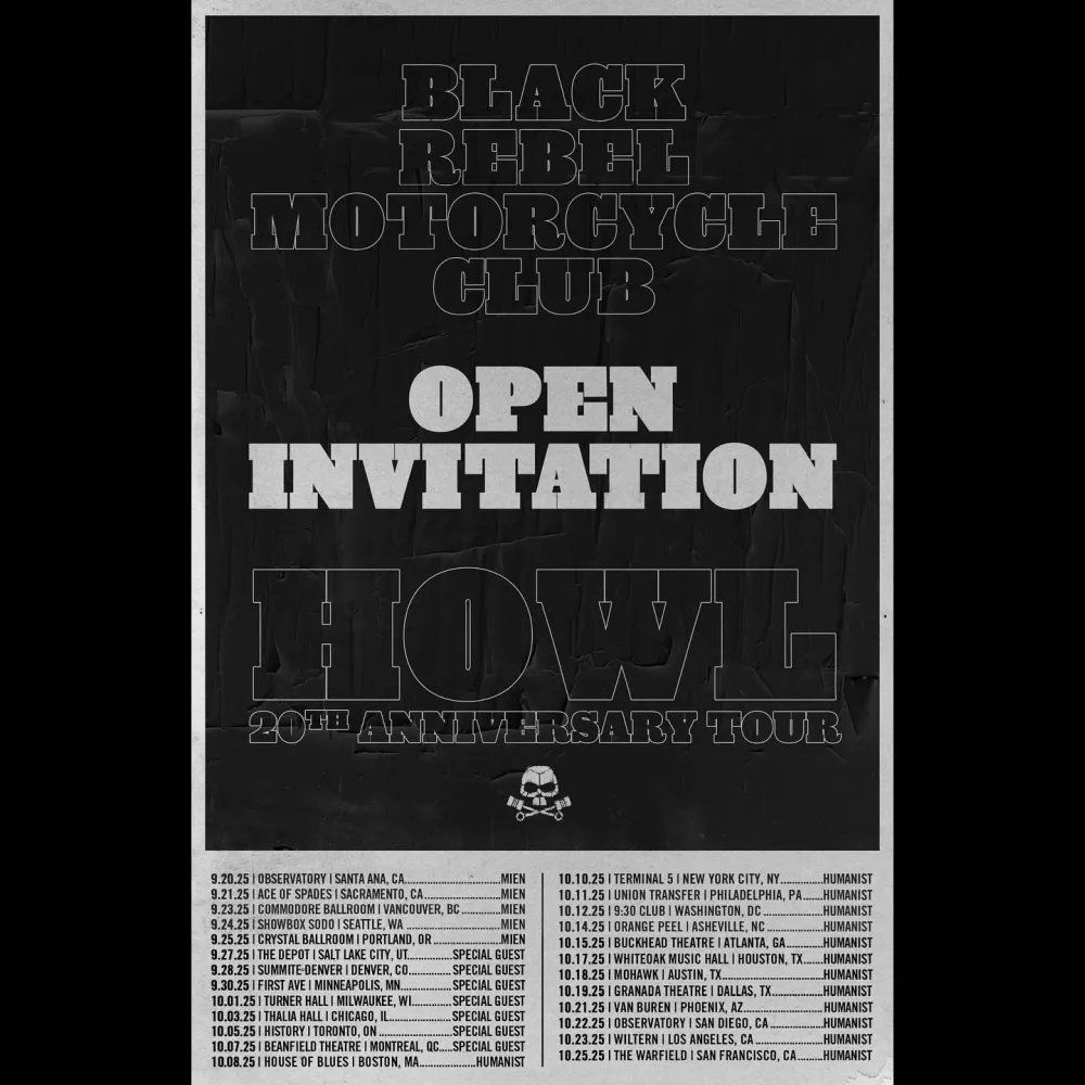 Black Rebel Motorcycle Club & Humanist, 10 October | Event in Philadelphia | AllEvents