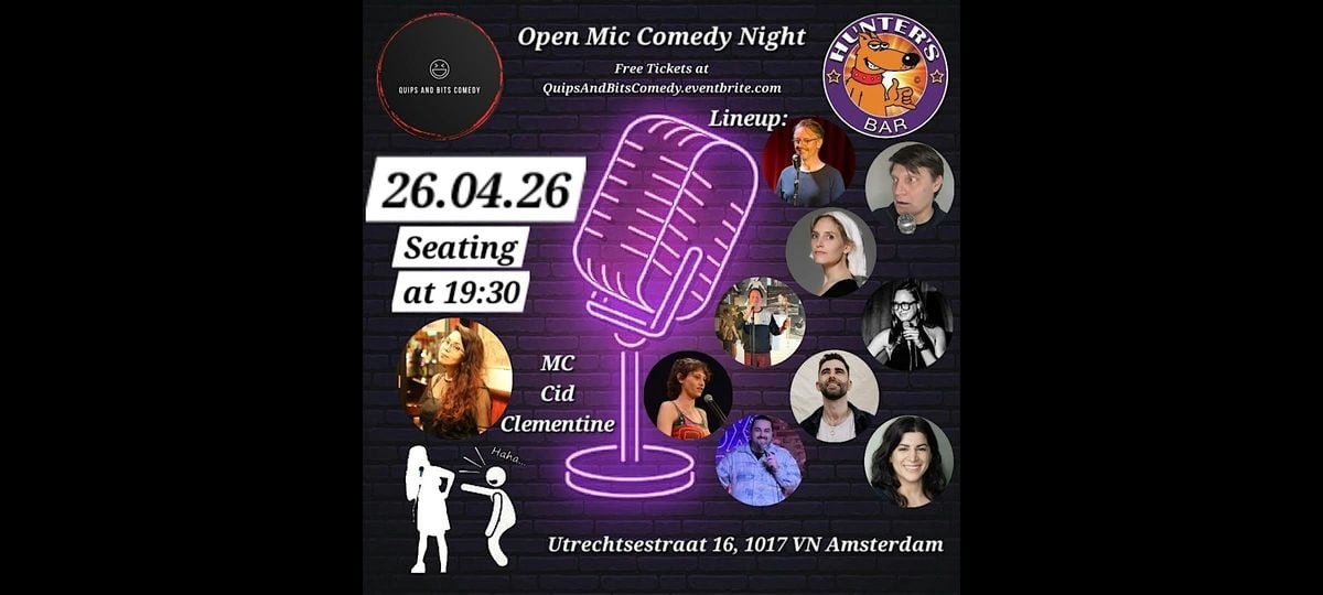 Hunter's Bar Open Mic Comedy