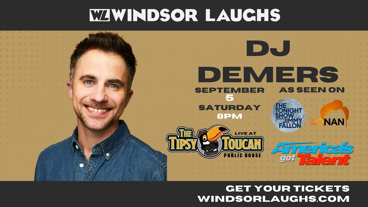 DJ Demers LIVE Comedy At Tipsy Toucan (Sep 5th)