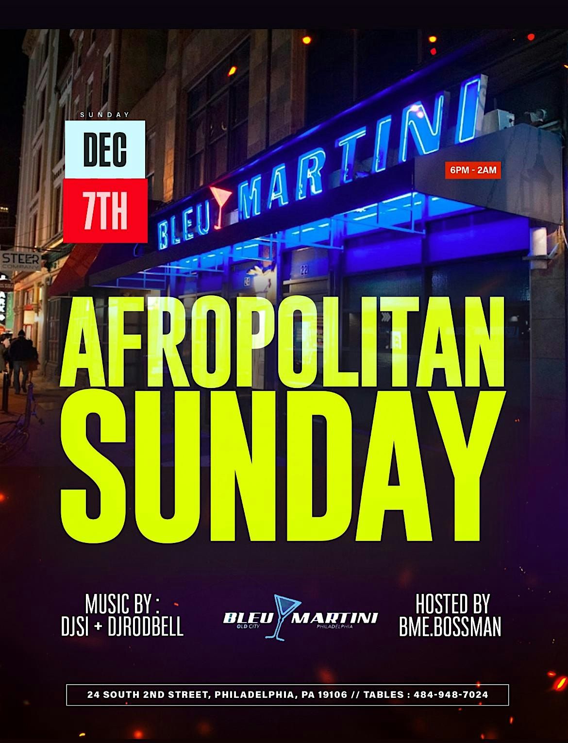 Afropolitan Sunday | Event in Philadelphia | AllEvents