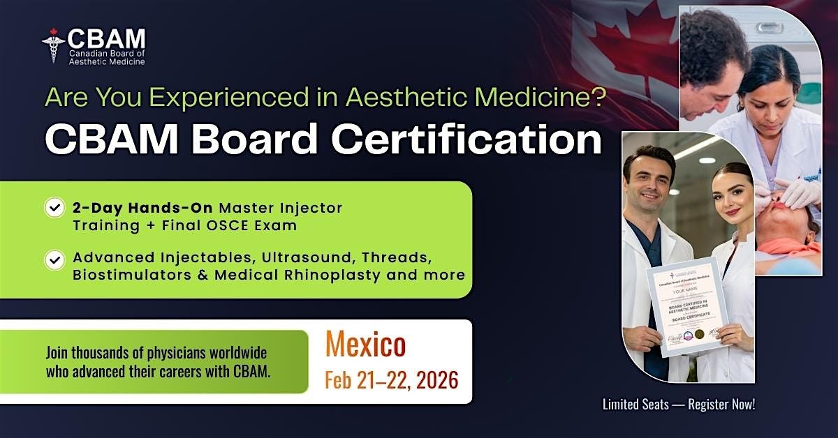 CBAM’s Master Injector Program (Hands-On simulator ), 21 February | Event in Ciudad de México | AllEvents