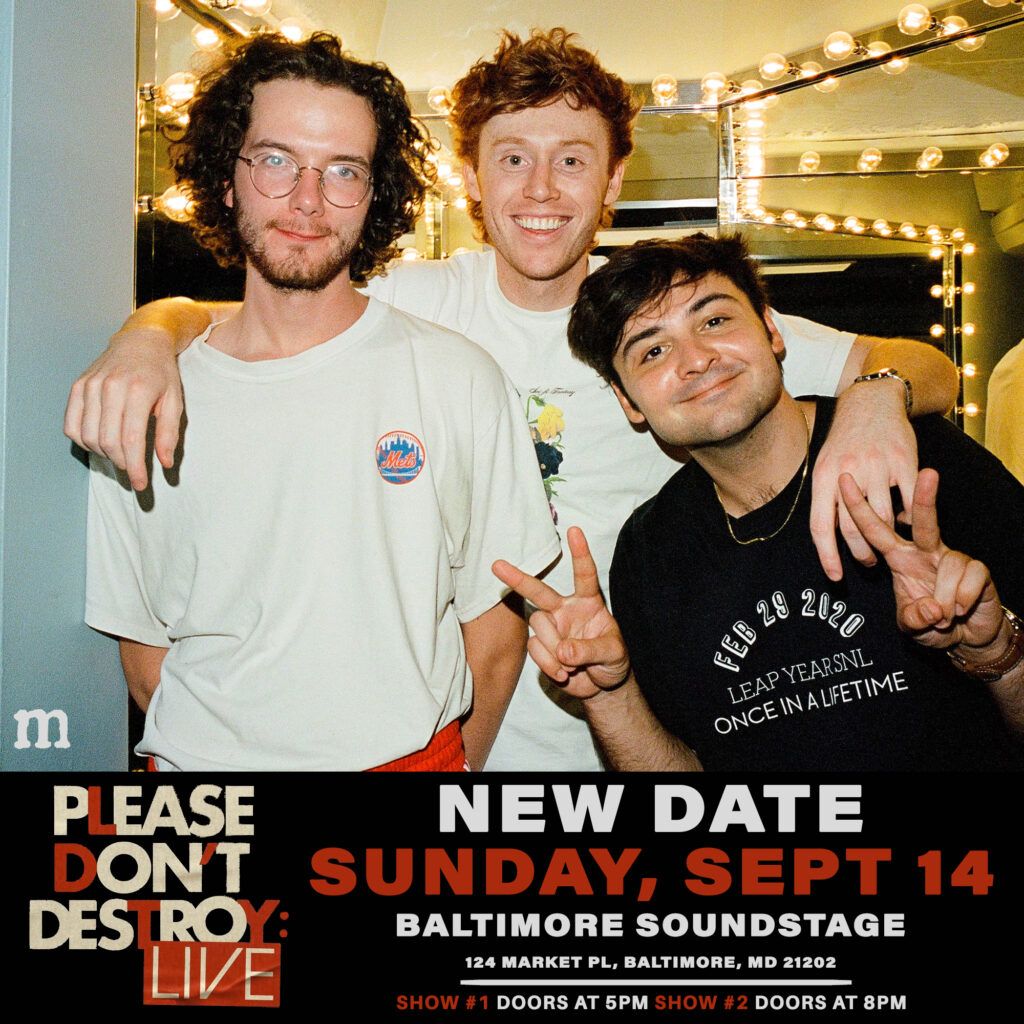 Please Dont Destroy - Late Show at The Vogel at Count Basie Center for the Arts, 10 September | Event in Red Bank