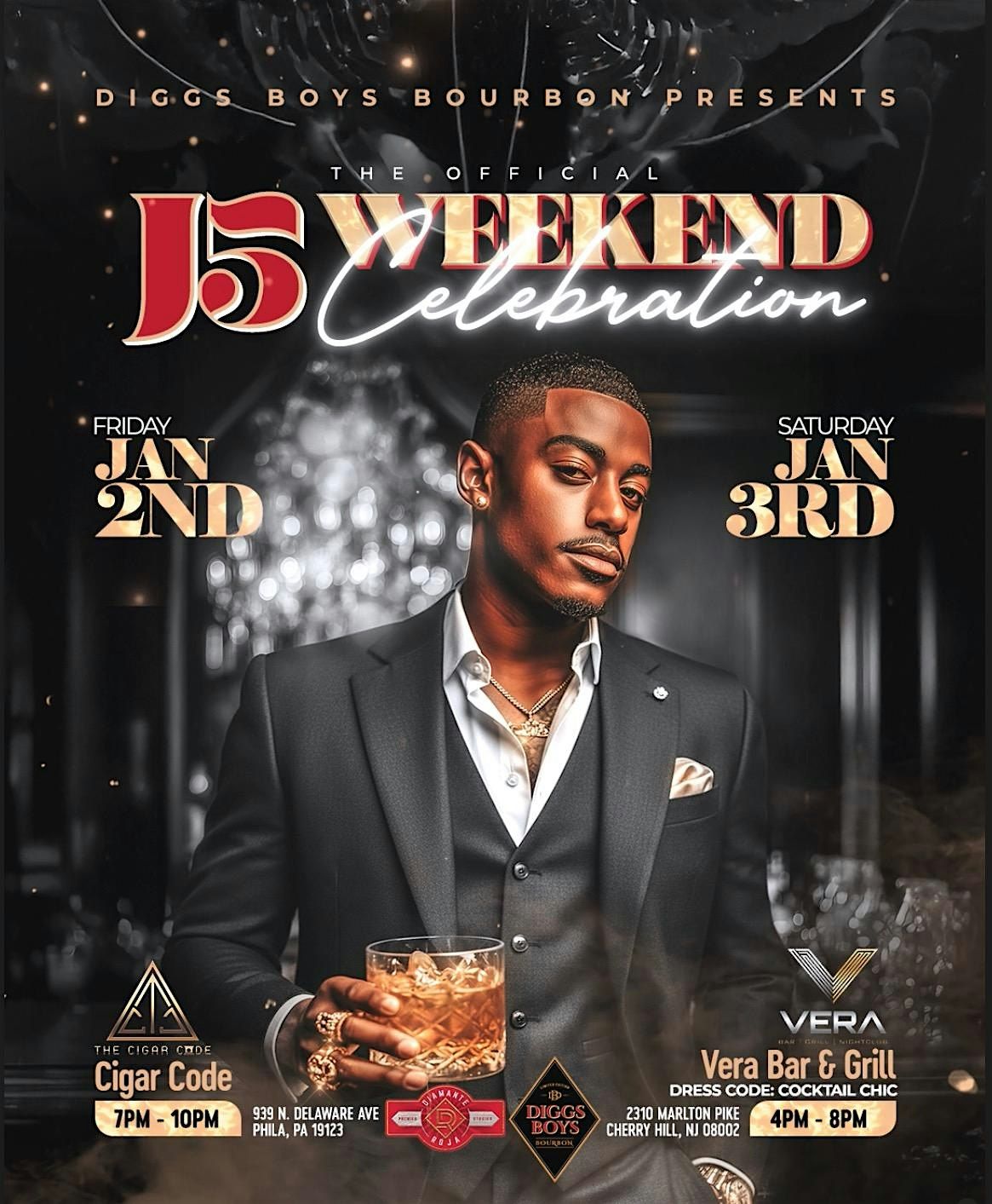 Diggs Boys J5 Celebration Weekend