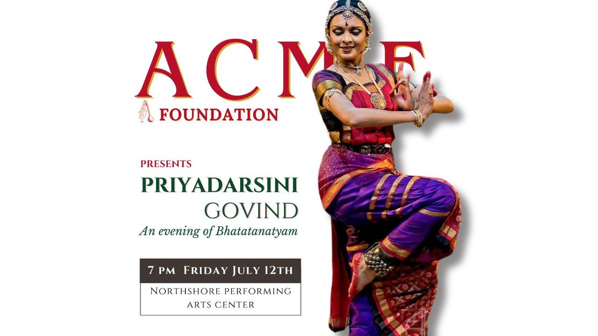 Priyadarsini Govind at Eisemann Center, 11 October | Event in Richardson | AllEvents