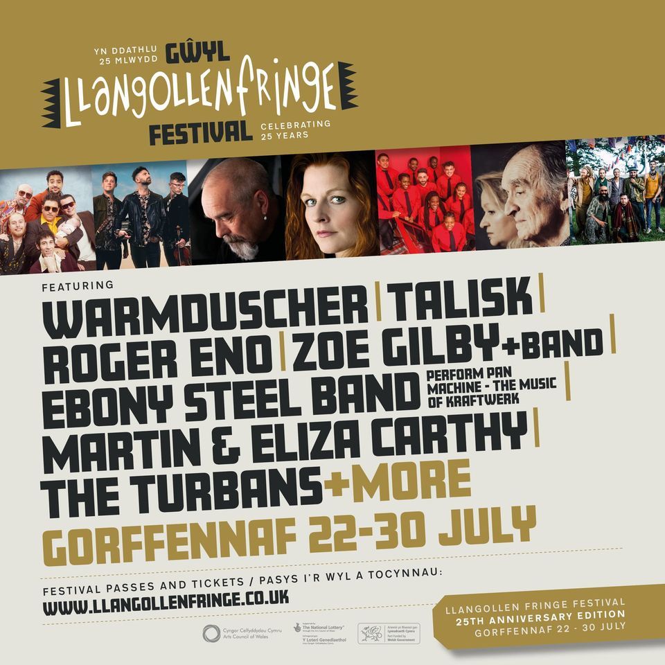 Llangollen Fringe Festival 2022 | 25th Anniversary Edition!, Llangollen ...