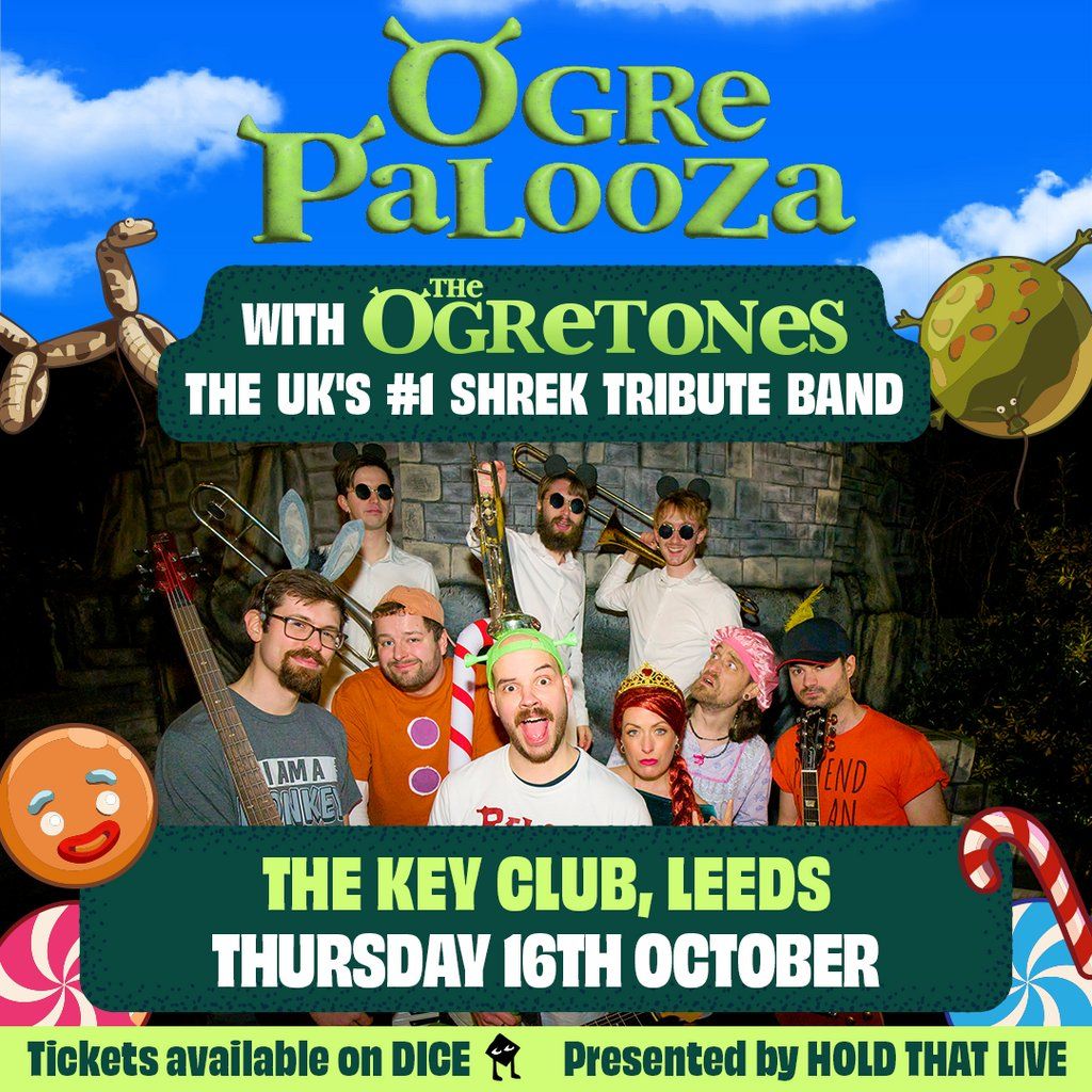 Ogrepalooza with The Ogretones: The UK's #1 Shrek Tribute Band, 5 December | Event in Leeds | AllEvents