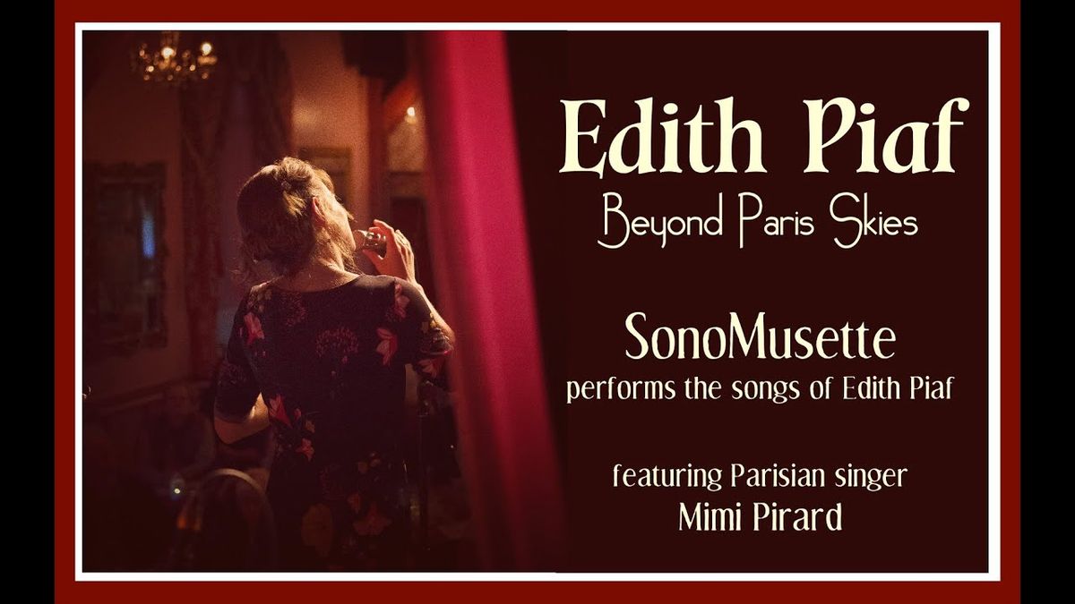 Edith Piaf, 7 February | Event in Irvine | AllEvents