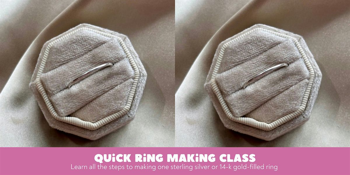 Quick Ring Making Class, 22 January | Event in Minneapolis | AllEvents
