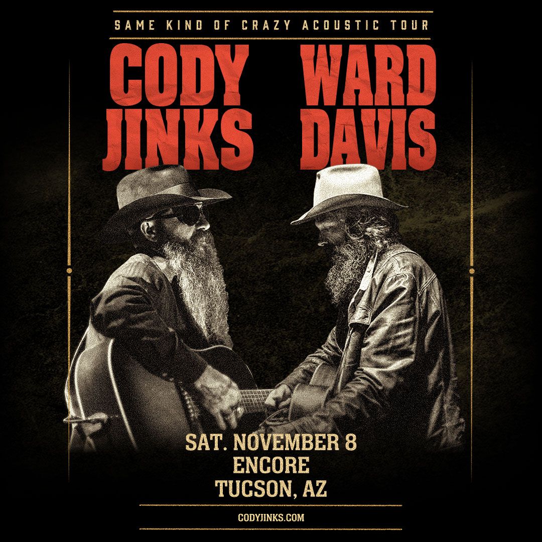 Cody Jinks & Ward Davis, 14 November | Event in Deadwood | AllEvents
