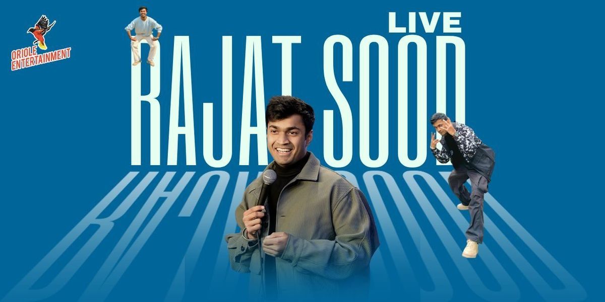 Rajat Sood Live, 22 August | Event in Bangalore | AllEvents