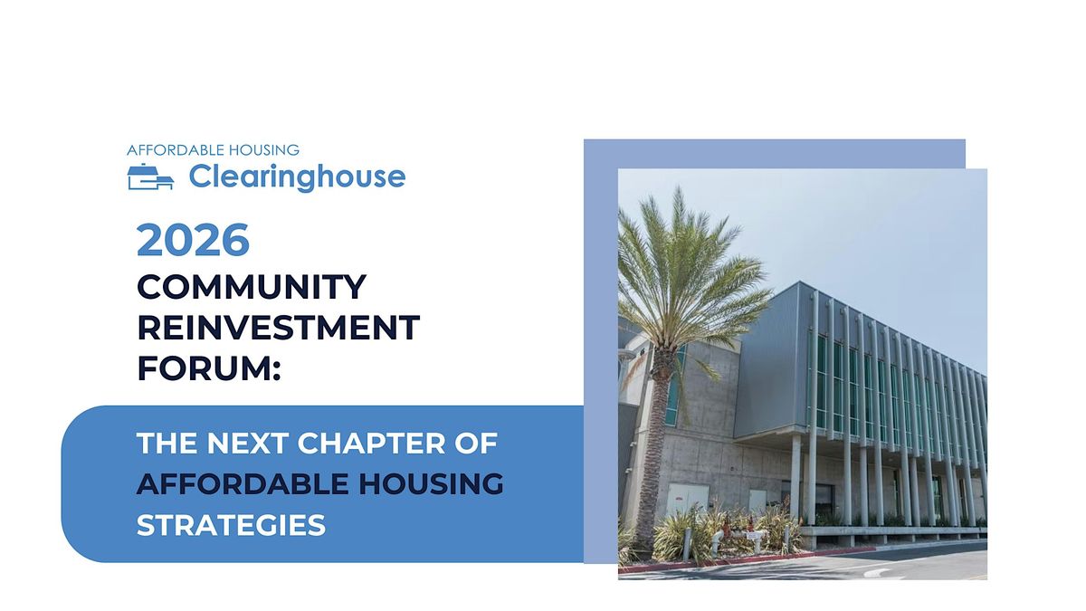 The Next Chapter of Affordable Housing Strategies, 29 January | Event in Long Beach | AllEvents