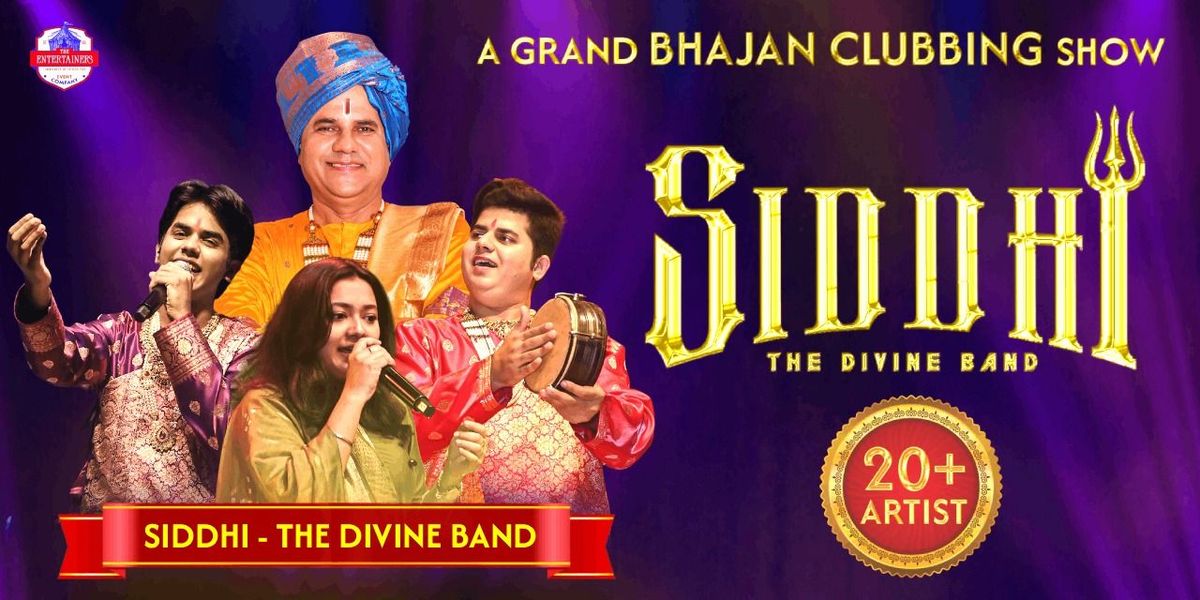 SIDDHI - The Divine Band — event poster