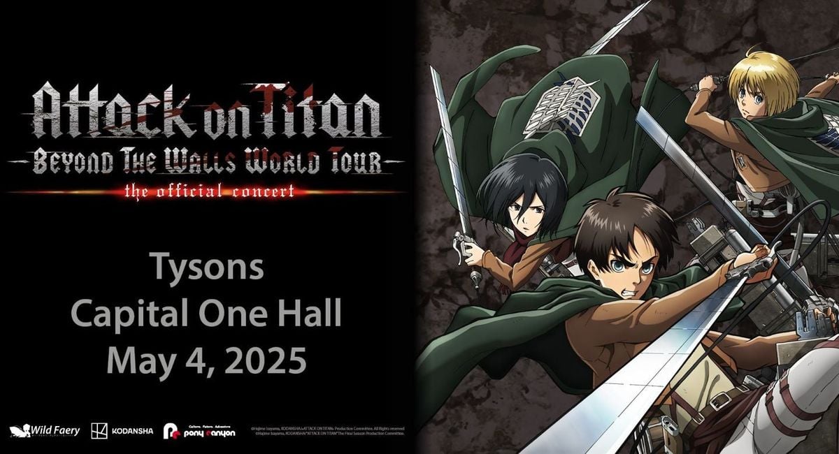 Parking Attack on Titan Beyond the Walls - Tysons, 4 May | Event in Tysons | AllEvents