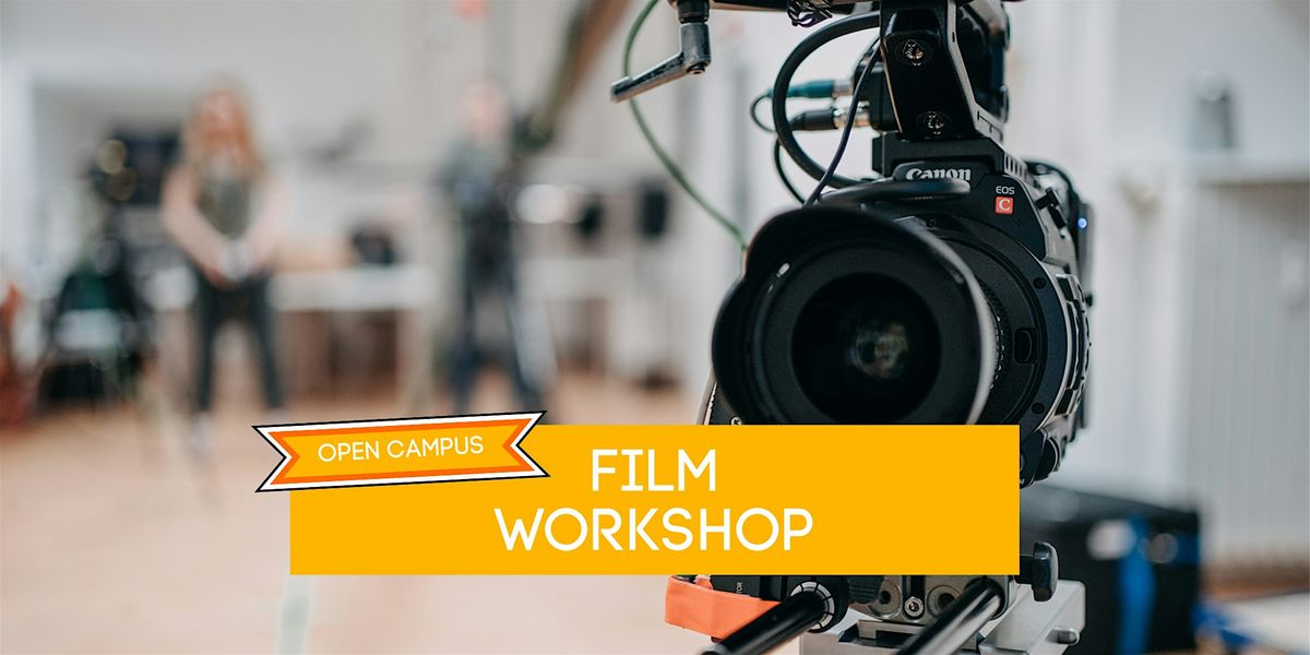 Open Campus Film Workshop: On Set | Campus Hamburg, 29 November | Event in Hamburg | AllEvents