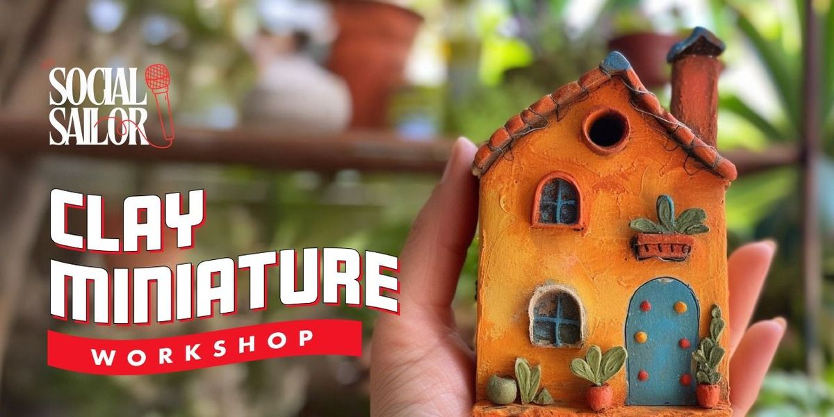 Clay Miniature Workshop - East Region, 27 July | Event in Kolkata | AllEvents