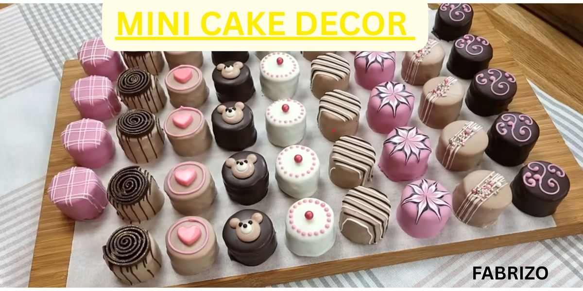 Mini Cake Decor
