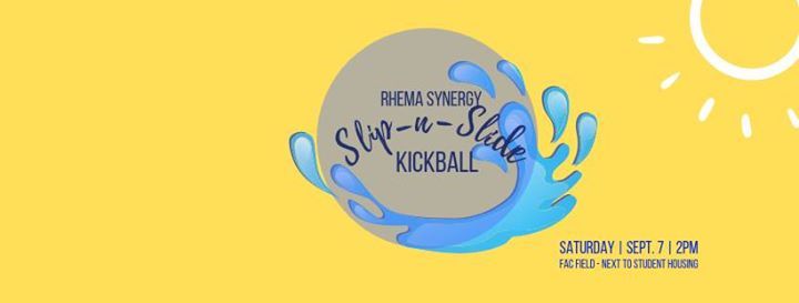 Synergy Slip N Slide Kickball At Rhema Student Housing