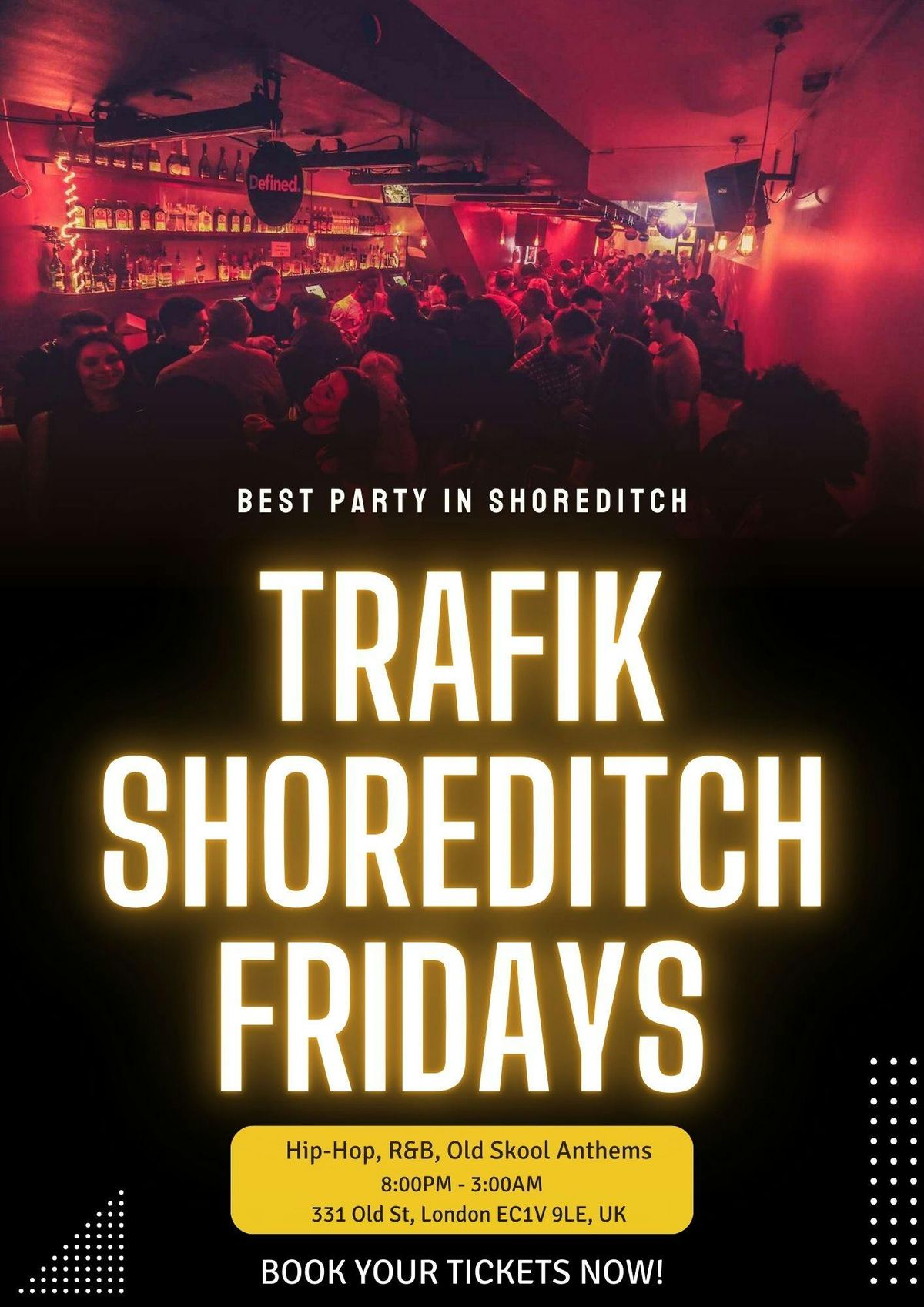 Freshers Week Party @ Trafik Shoreditch // Every Friday // Party Tunes, Sexy RnB, Commercial , 19 September