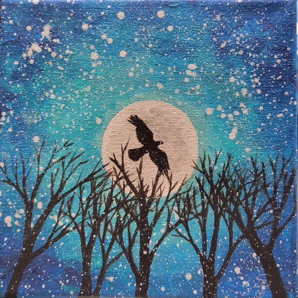 "Crow Moon" At Sacred Grounds, Sacred Grounds Healing & Art Studio