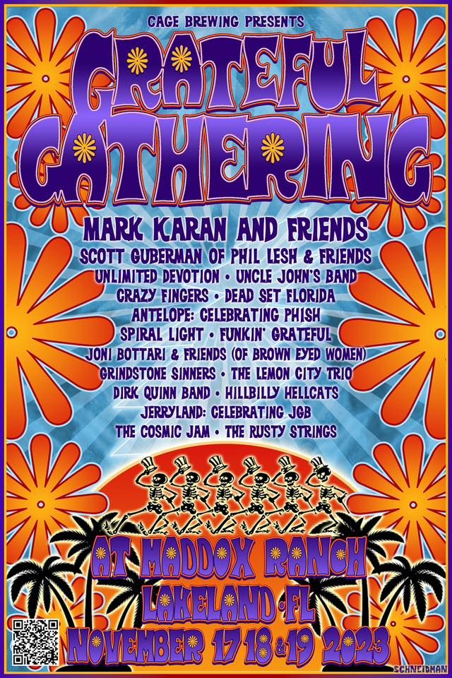 CAGE BREWING PRESENTS Floridas Grateful Gathering at Maddox Ranch 2023