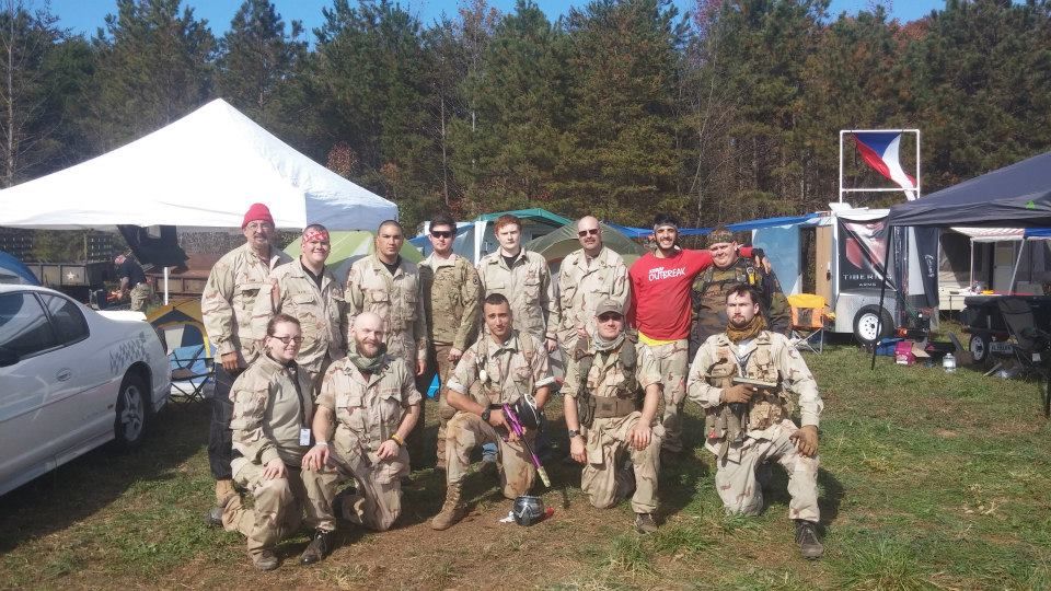 Bones and Ashes 2025, Black Ops Paintball, Fayetteville, March 3 to