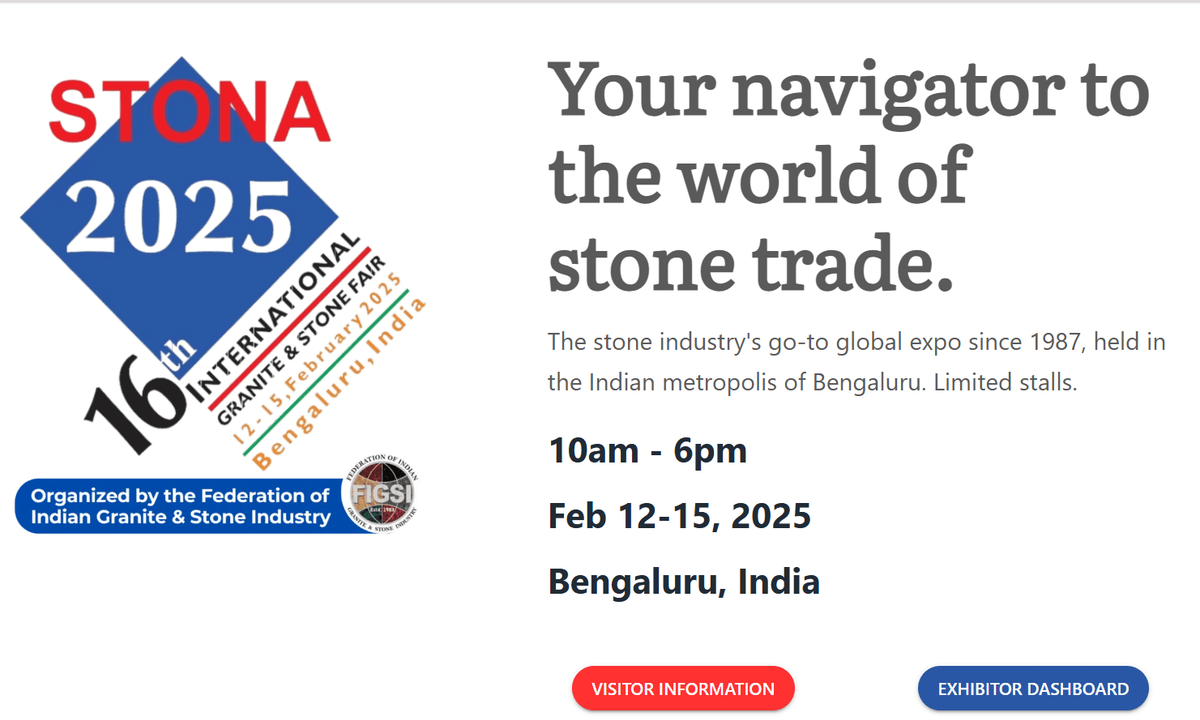 STONE INDUSTRY INTERNATIONAL EXHIBITION 2025, 24 June | Event in Moscow | AllEvents