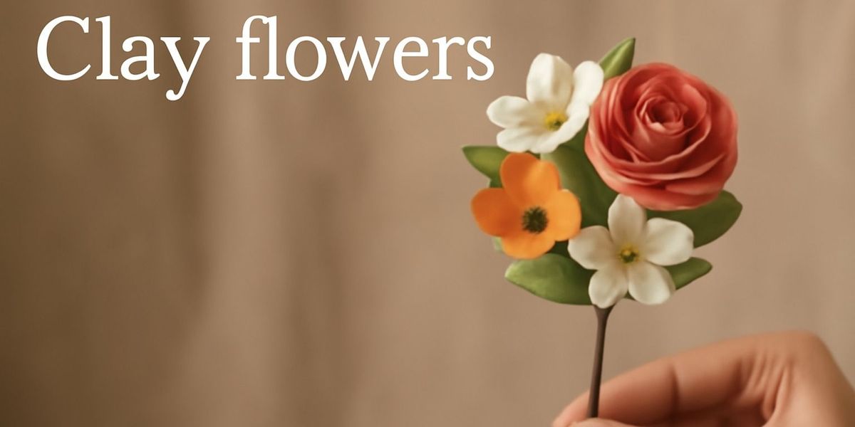 Clay Flowers Workshop | Event in Hyderabad | AllEvents