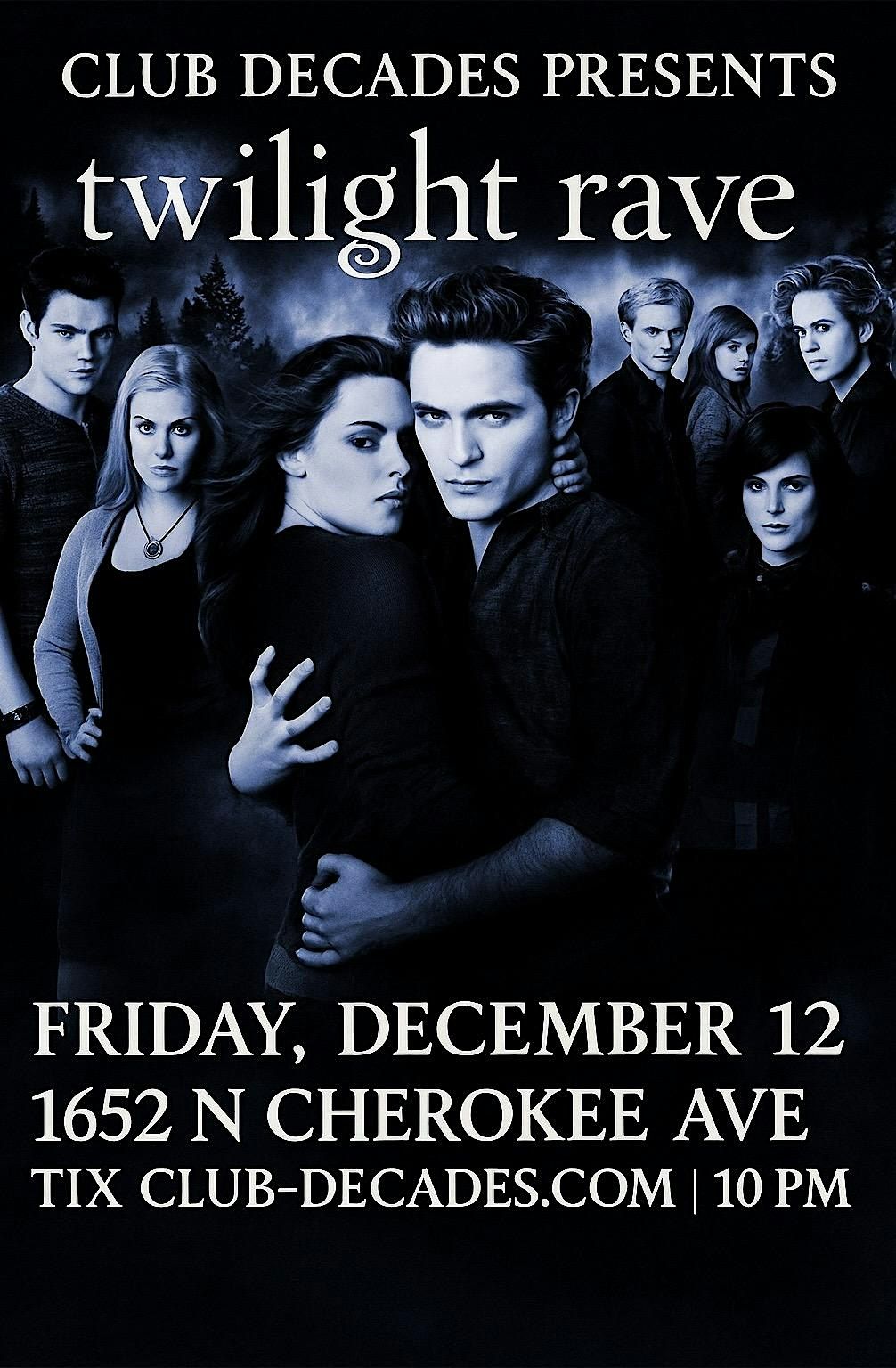 Twilight Rave 12/12 @ Club Decades