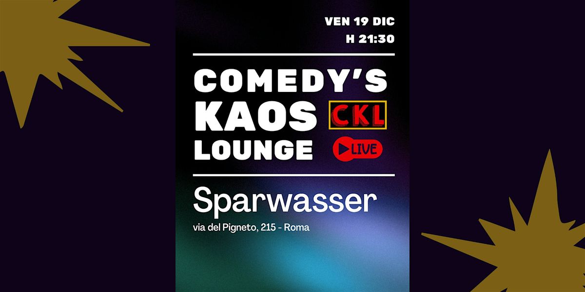 RADIO DAL VIVO @ SPARWASSER - FREE ENTRY, 19 December | Event in Roma | AllEvents