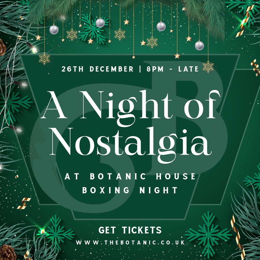 Nostalgic Boxing Night Special, 26 December | Event in Inverness | AllEvents