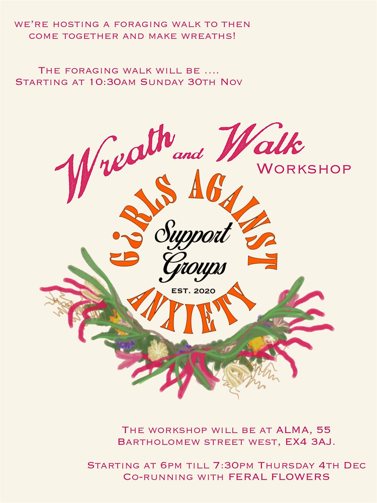Walk and Wreath, 4 December | Event in Exeter | AllEvents