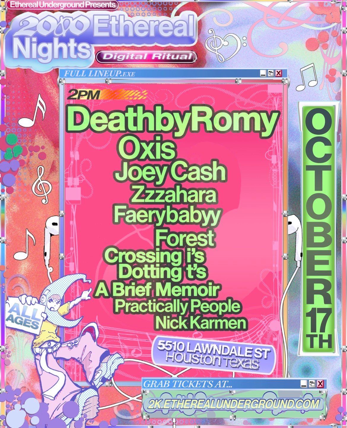 Ethereal Underground Presents: 2000 ETHEREAL NIGHTS in Houston ...