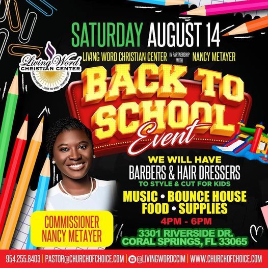 Back To School 2021 Events Giveaways In Coral Springs Allevents In Coral Springs Events 2022