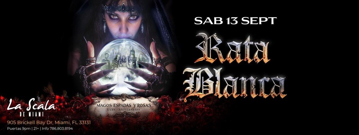 RATA BLANCA EN MIAMI, 13 September | Event in Miami | AllEvents
