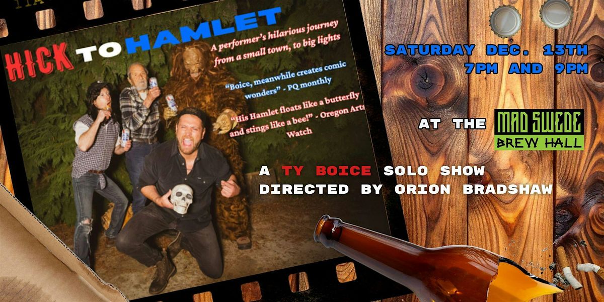 Hick to Hamlet: A Ty Boice solo show, 13 December | Event in Boise | AllEvents
