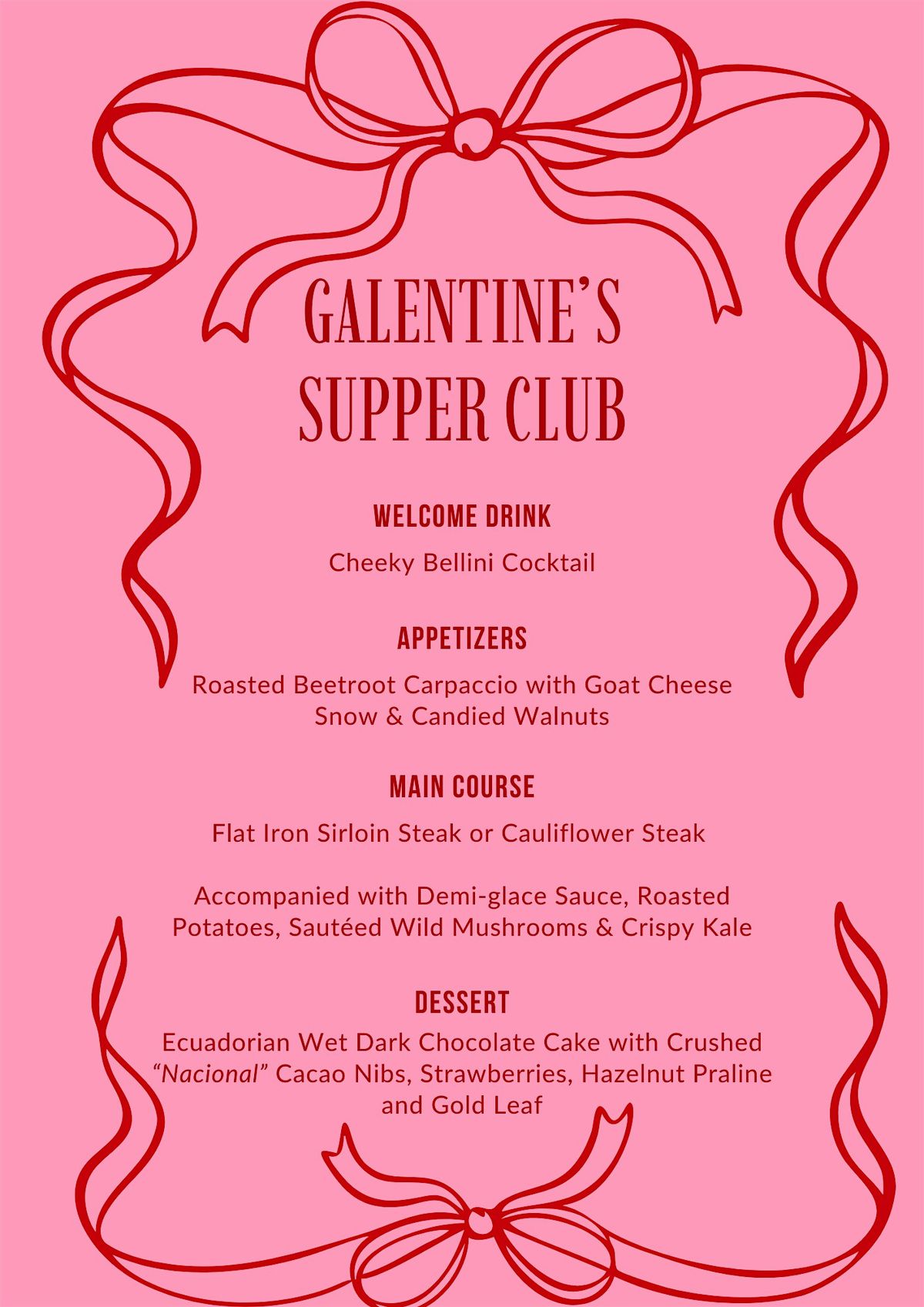Galentine's Dinner, 13 February | Event in Cambridge | AllEvents