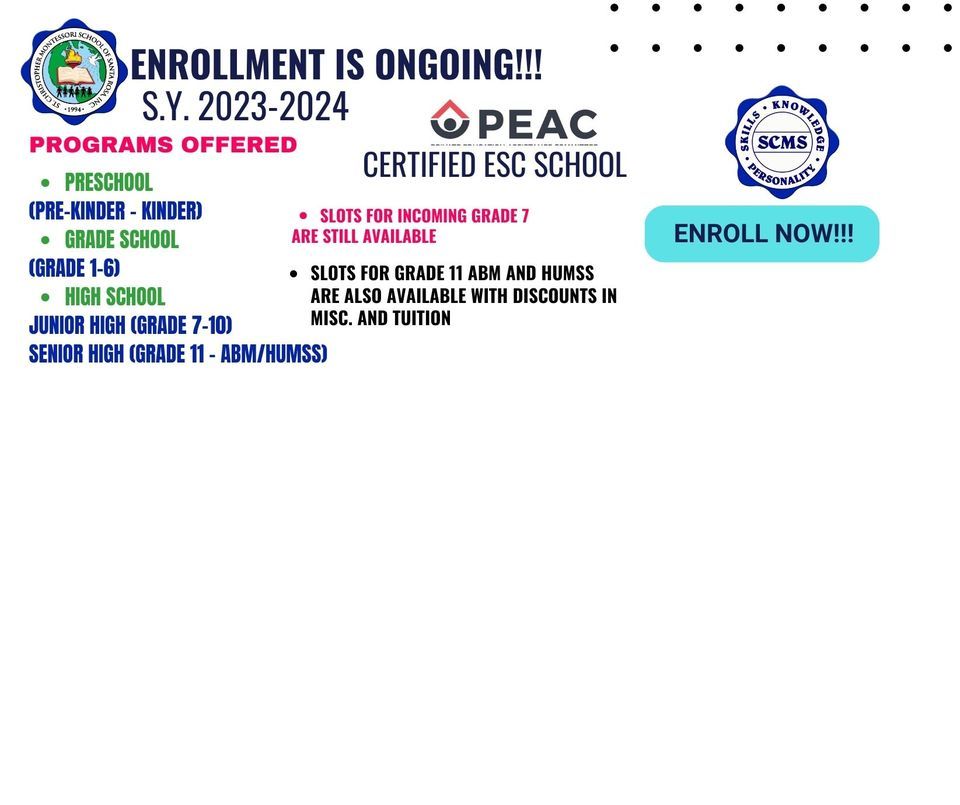 SCMS 30th Founding Anniversary 2024, Wesleyan University-Philippines ...