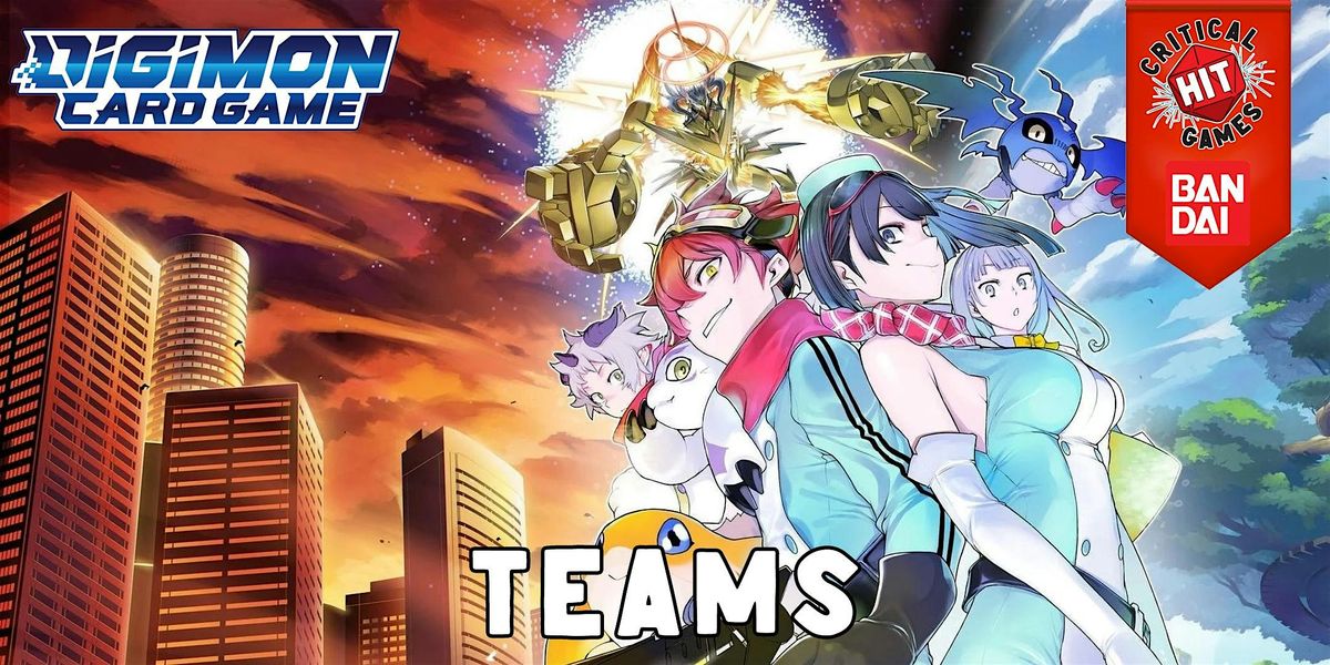 Digimon TCG 2v2 Team Battle Tournament (CHG 15th Anniversary Special Event), 13 December | Event in Abingdon