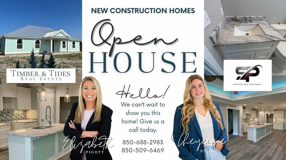 OPEN HOUSE NEW CONSTRUCTION HOMES MEXICO BEACH FLORIDA, 405 ARIZONA