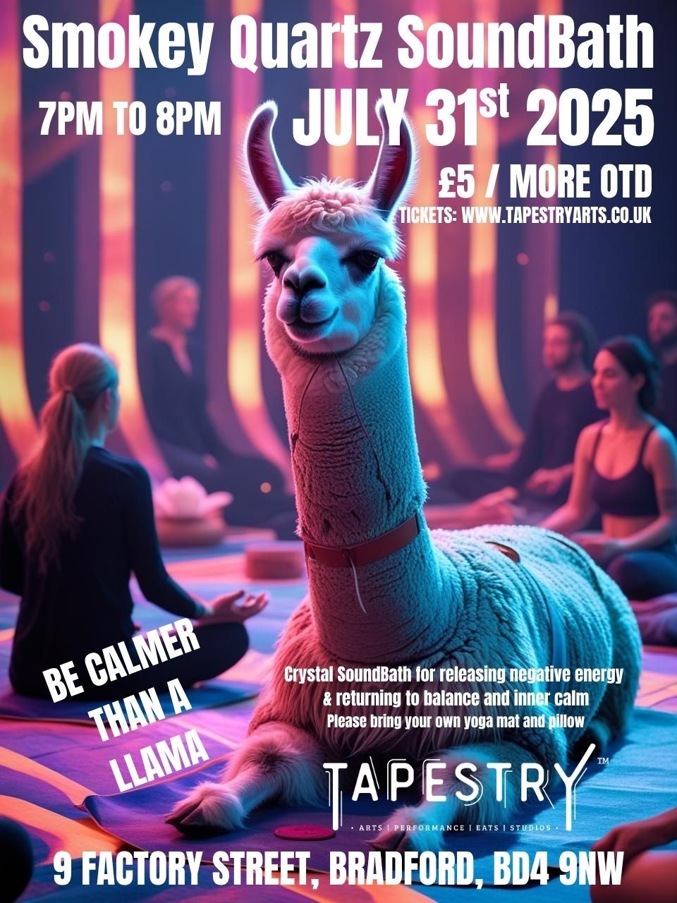 Tapestry of Sound, 22 August | Event in Columbia | AllEvents