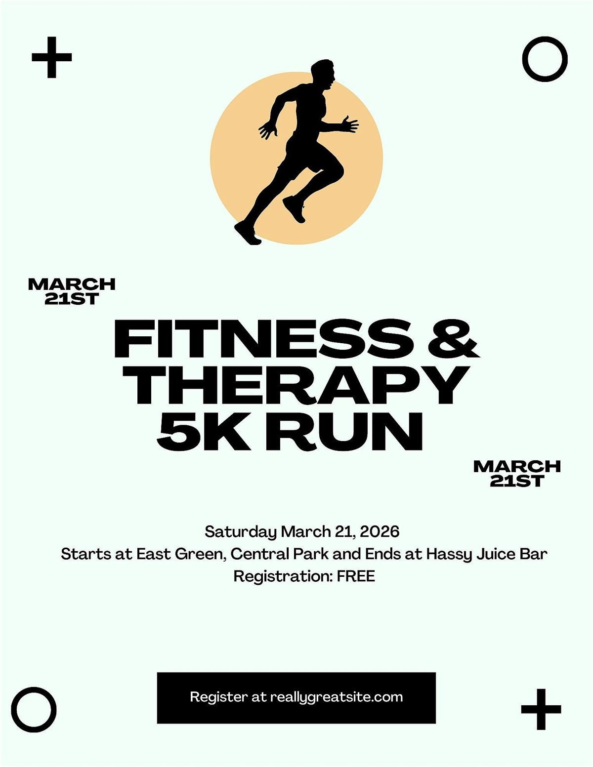 Fitness & Therapy 5K Run, 21 March | Event in New York | AllEvents