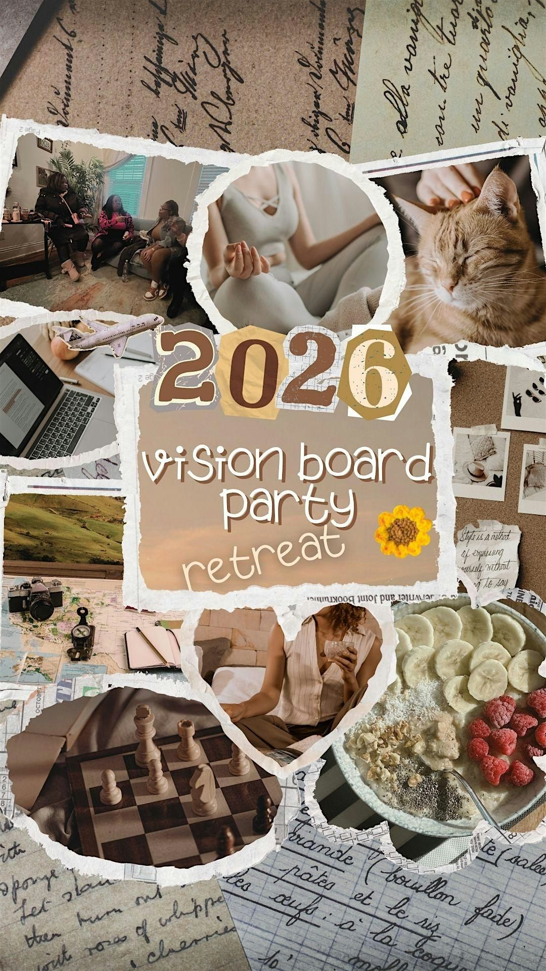 2026 Vision Board Party DAY RETREAT