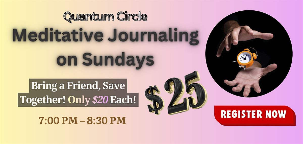 Meditative Journaling on Sundays | Event in Las Vegas | AllEvents