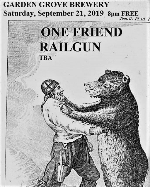 One Friend And Railgun At Garden Grove Brewery Richmond