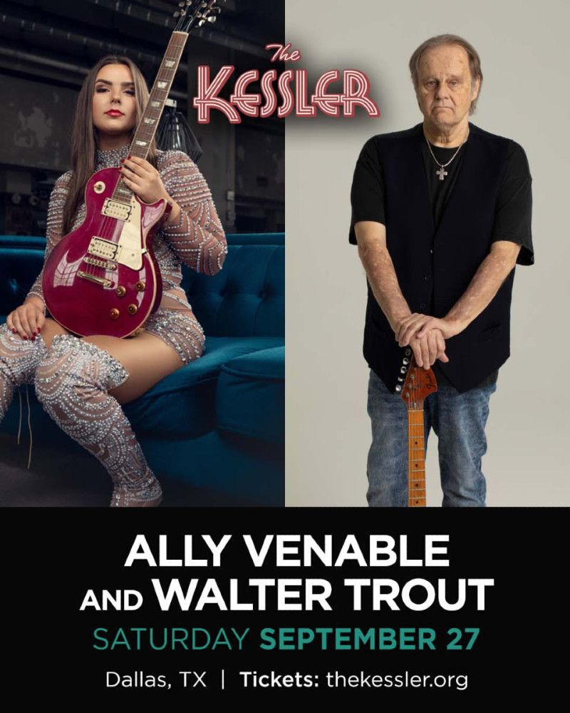 Walter Trout and Ally Venable at 04 Center, 28 September | Event in Austin | AllEvents