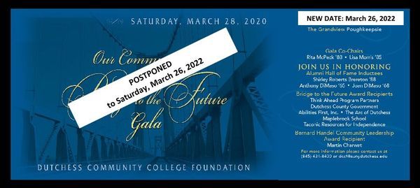 Dccf Our Communitys Bridge To The Future Gala Grandview Events Haviland March 26 2022 Allevents In Graduation Date 2022 Site:Sunydutchess.Edu