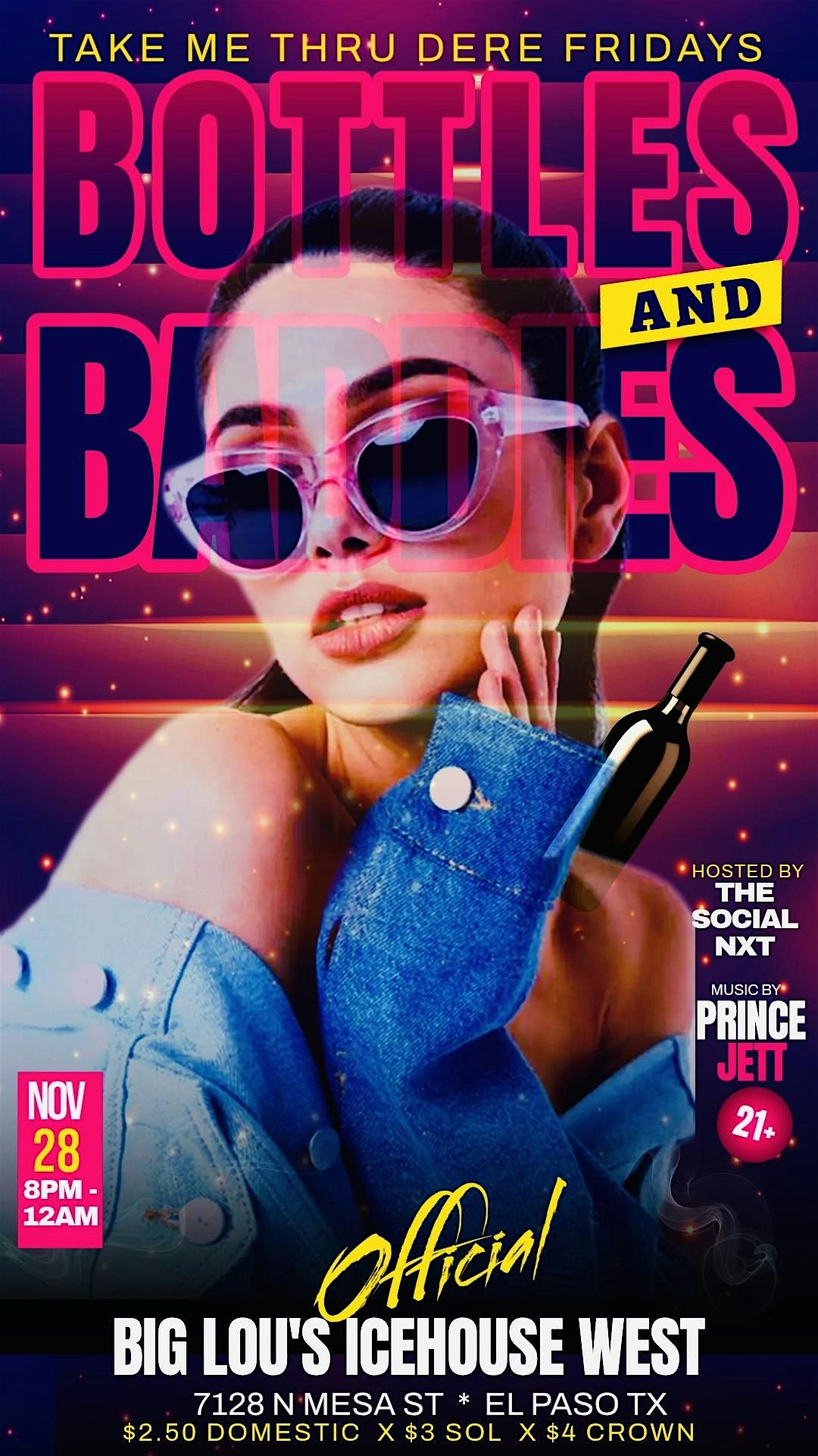 LADIES FRIDAYPARTY 21+, 5 December | Event in El Paso | AllEvents